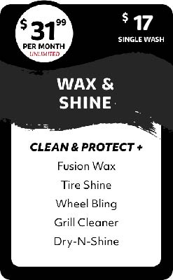 Unlimited Wax and Shine